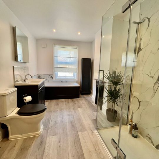 Bathroom designed and installed by Piha Plumbing and Bathroom Installations